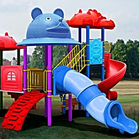 Polyethylene set for children's play